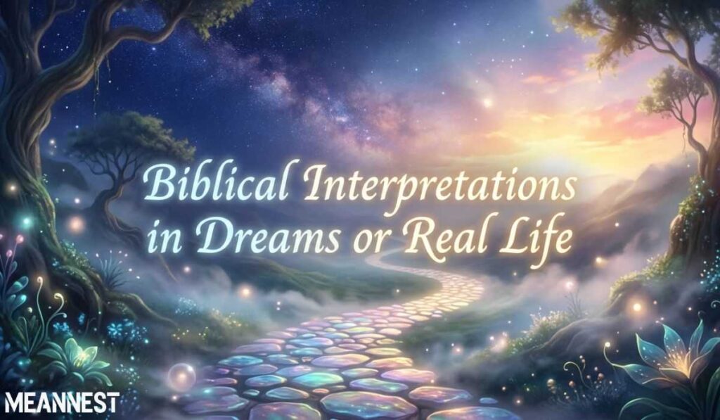 Biblical Interpretations in Dreams or Real Life