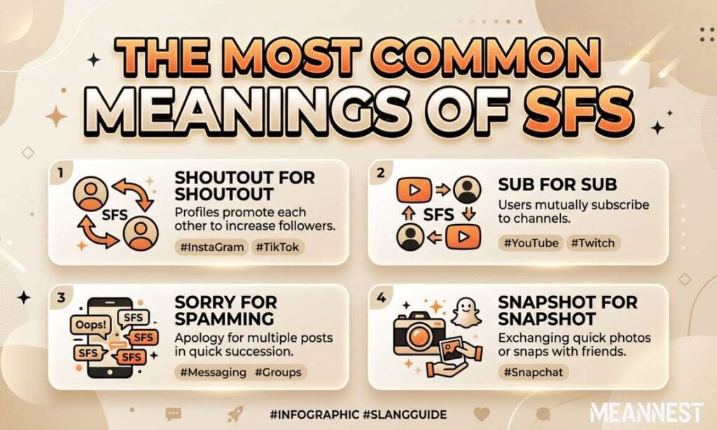 The Most Common Meanings of “SFS”