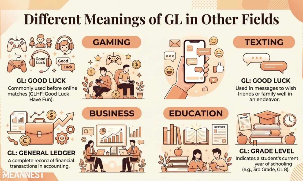 Different Meanings of GL in Other Fields