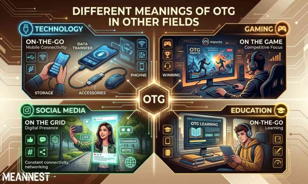 Different Meanings of OTG in Other Fields