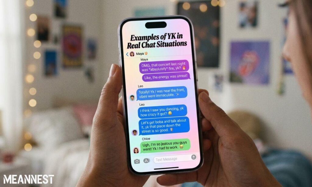 Examples of YK in Real Chat Situations