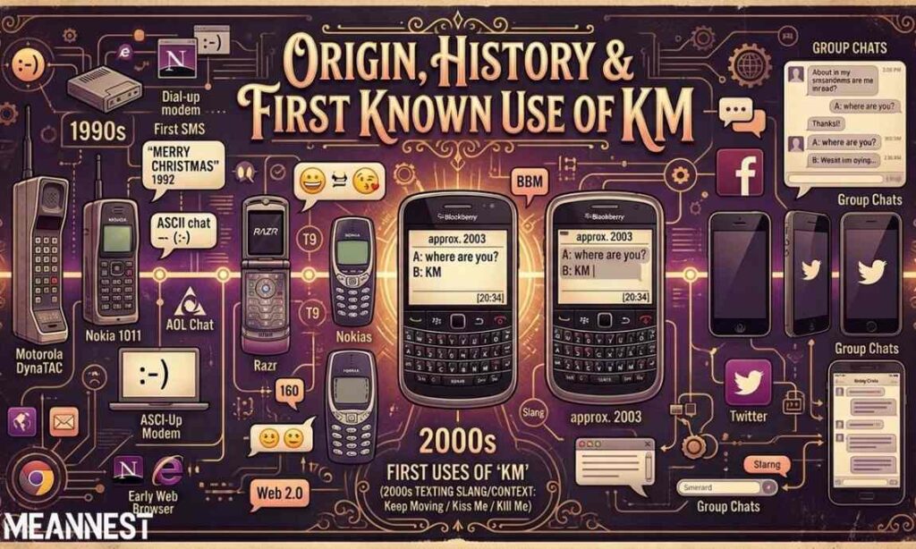 Origin, History & First Known Use of KM