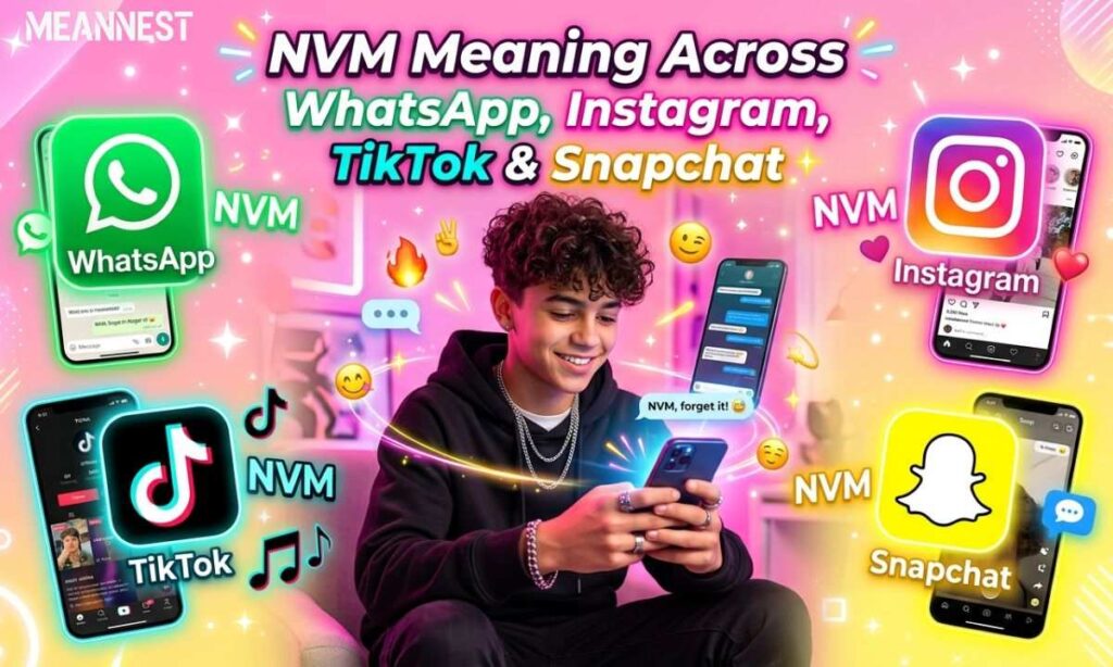 NVM Meaning Across WhatsApp, Instagram, TikTok & Snapchat