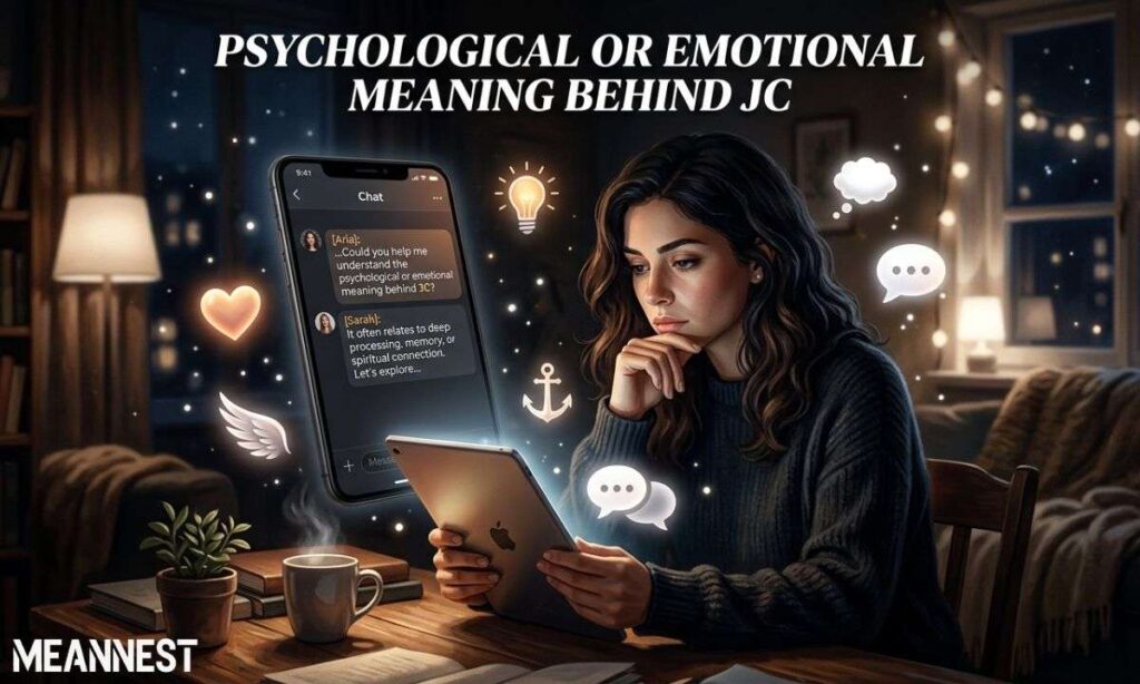 Psychological or Emotional Meaning Behind JC
