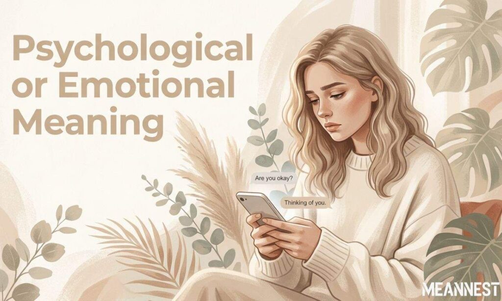 Psychological or Emotional Meaning