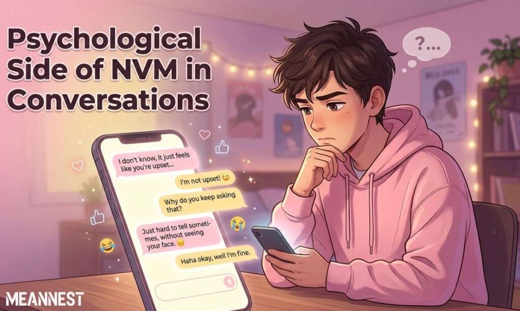 Psychological Side of NVM in Conversations