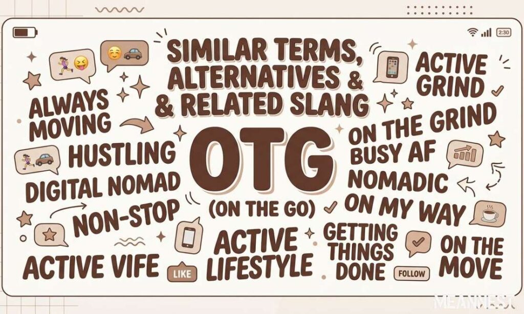Similar Terms, Alternatives & Related Slang