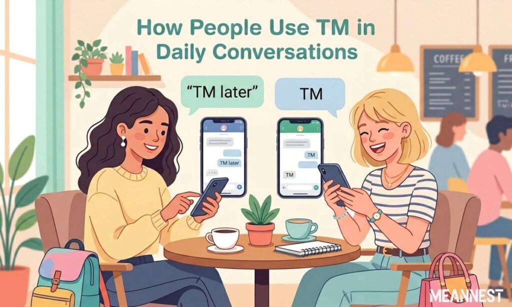 How People Use TM in Daily Conversations