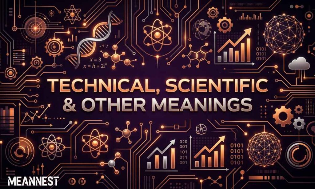  Technical, Scientific & Other Meanings