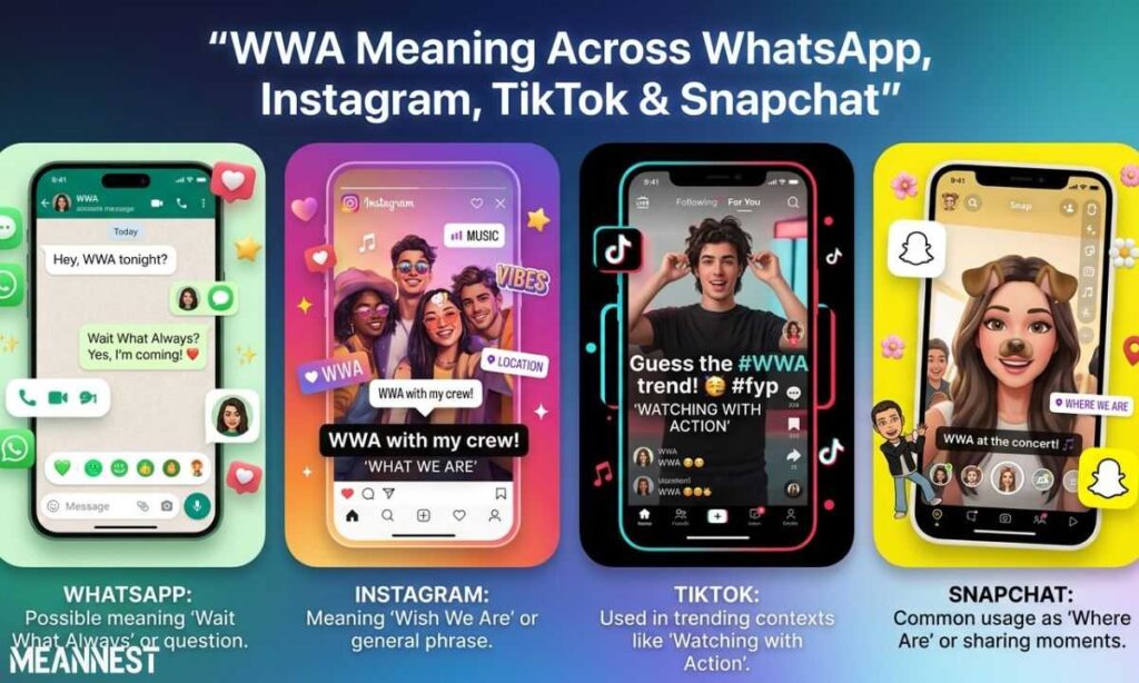WWA Meaning Across WhatsApp, Instagram, TikTok & Snapchat
