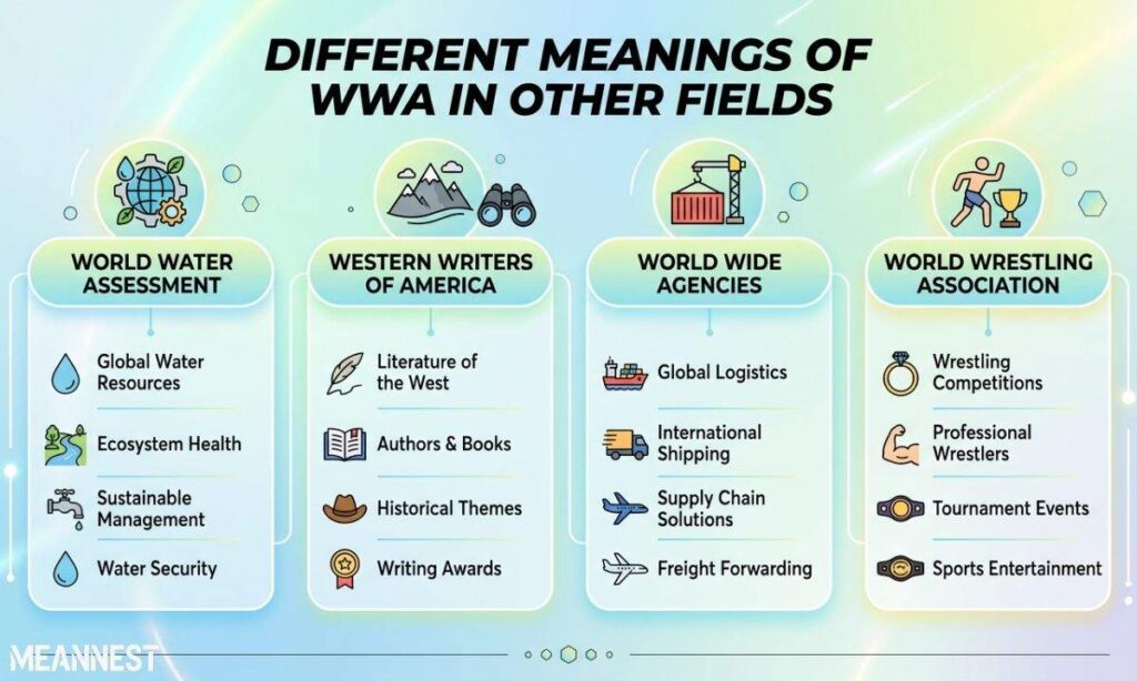 Different Meanings of WWA in Other Fields