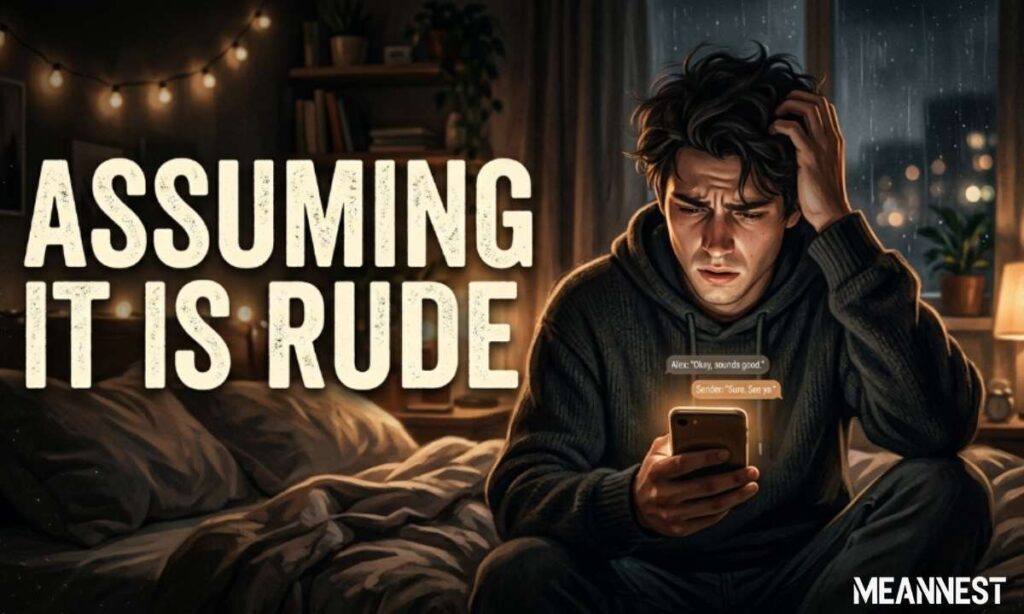 Assuming It Is Rude
