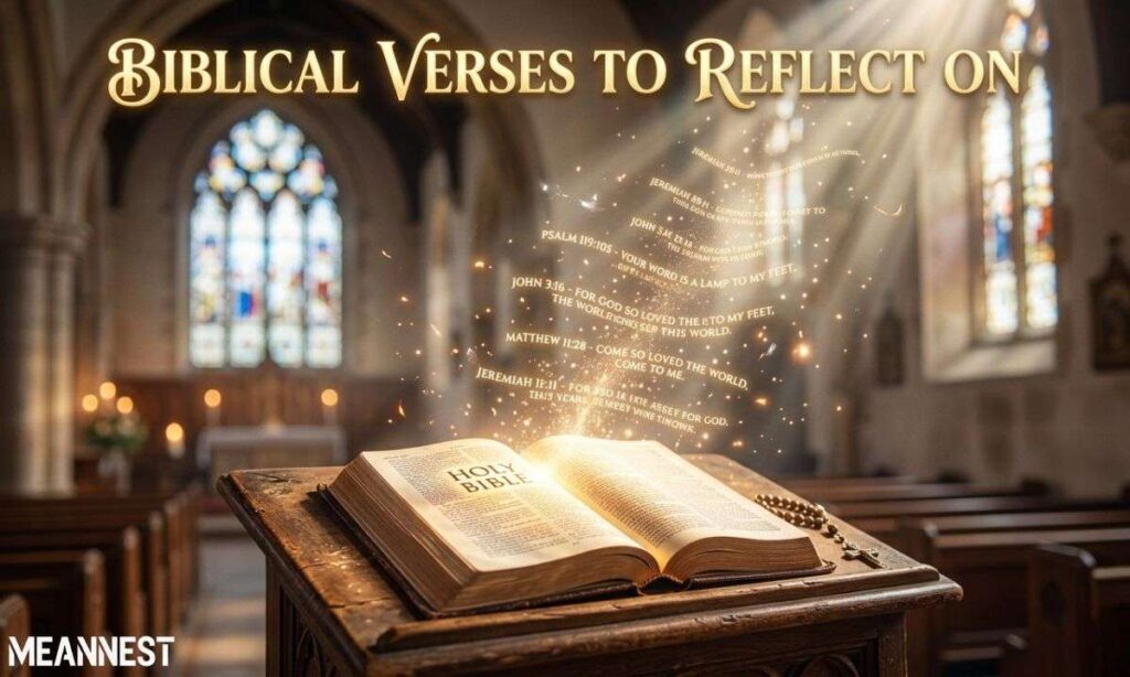 Biblical Verses to Reflect On