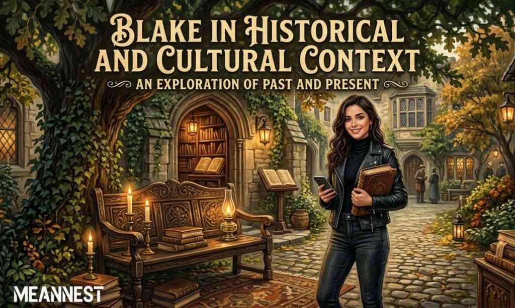 Blake in Historical and Cultural Context