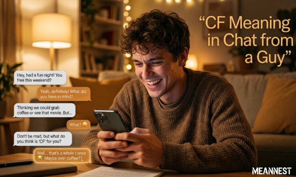CF Meaning in Chat from a Guy