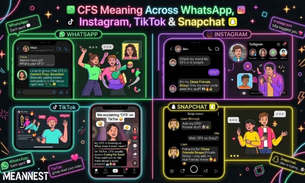 CFS Meaning Across WhatsApp, Instagram, TikTok & Snapchat