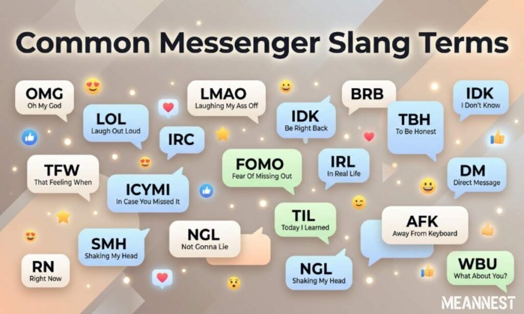 Common Messenger Slang Terms