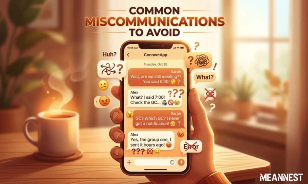 Common Miscommunications to Avoid