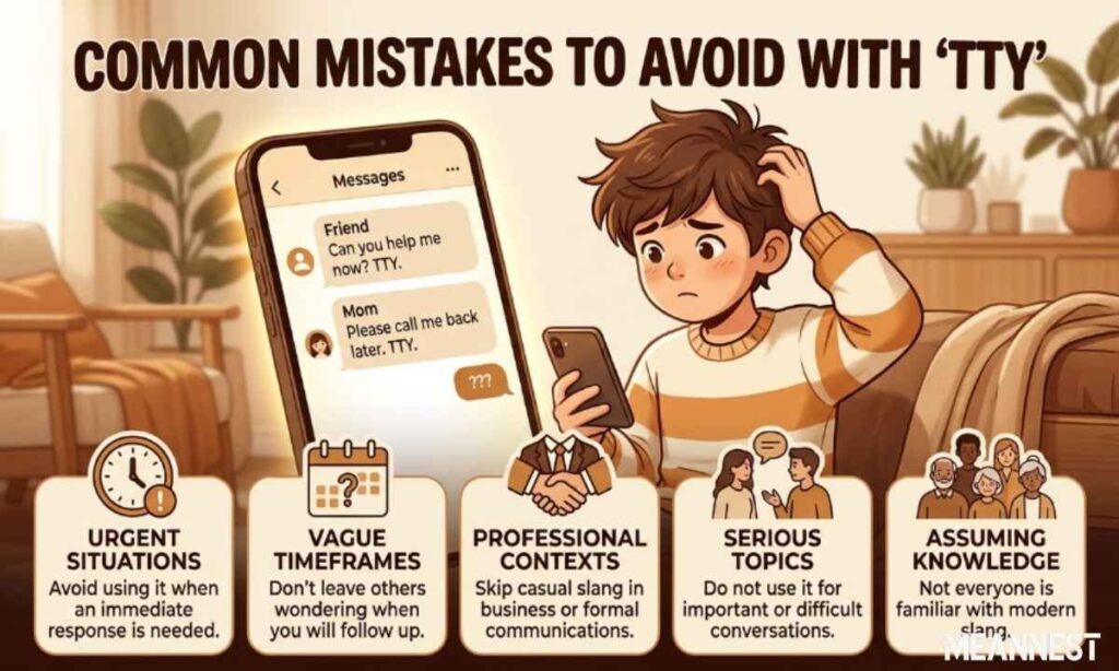 Common Mistakes to Avoid With “TTY”
