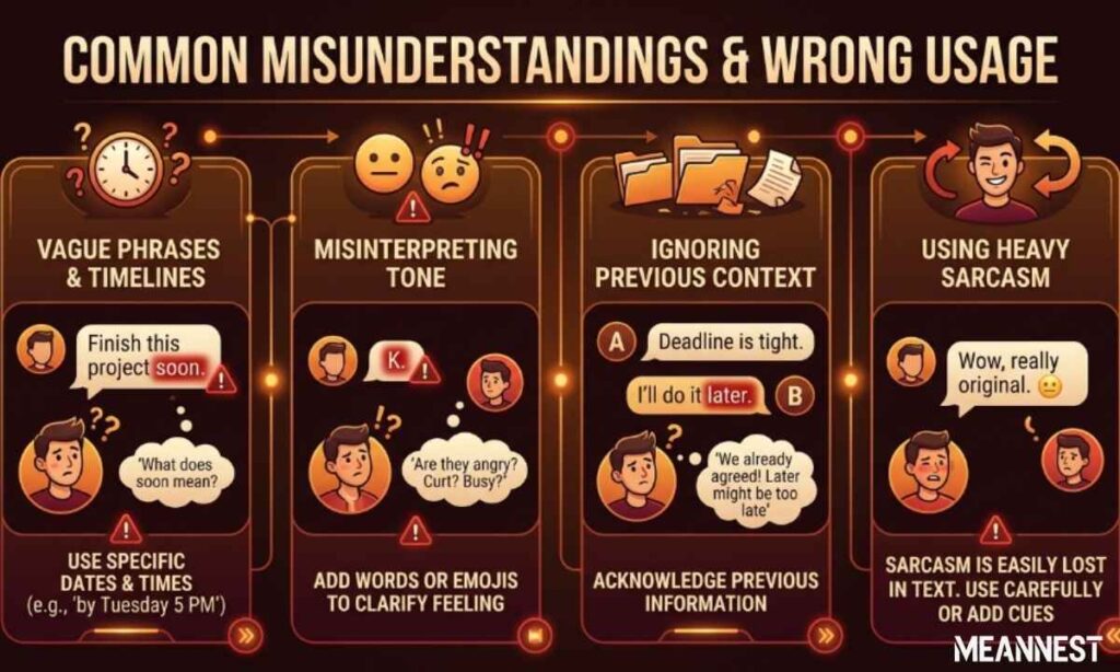 Common Misunderstandings & Wrong Usage
