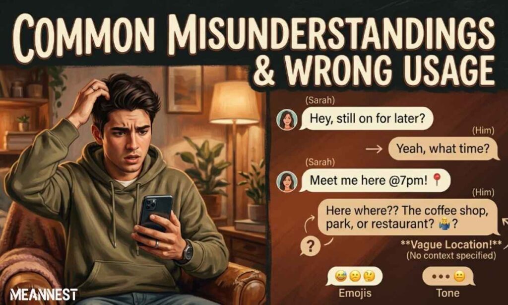 Common Misunderstandings & Wrong Usage