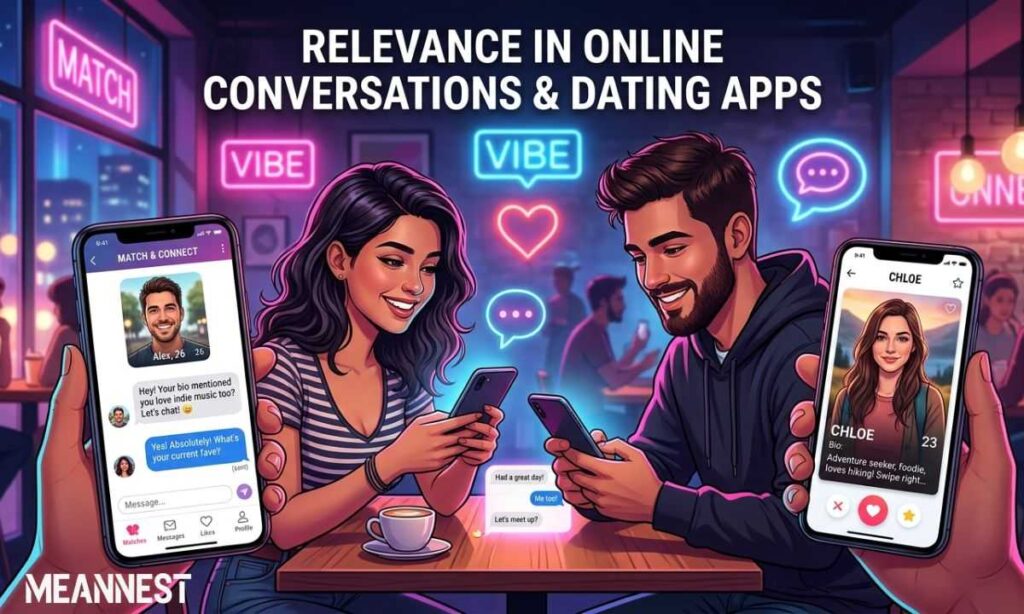 Relevance in Online Conversations & Dating Apps