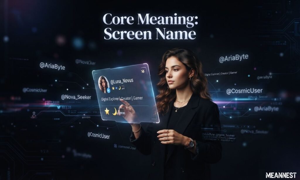 core-meaning-screen-name