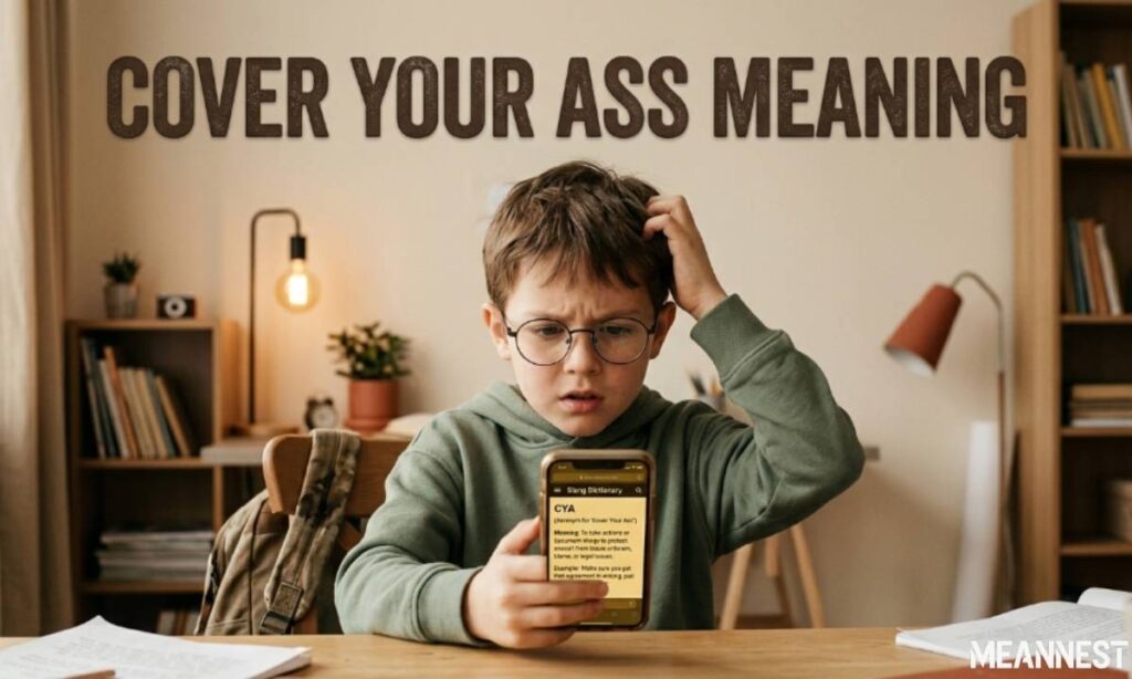 Cover your ass meaning