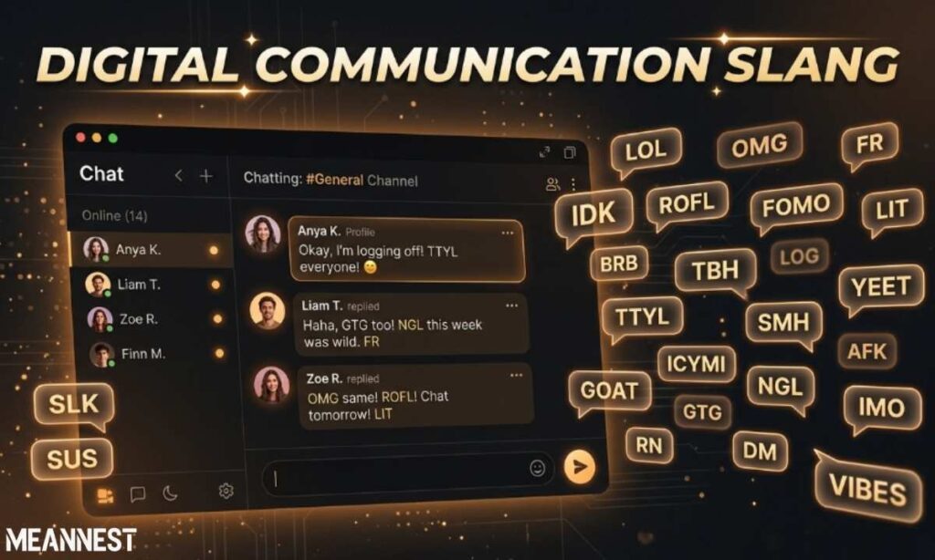 Digital communication slang