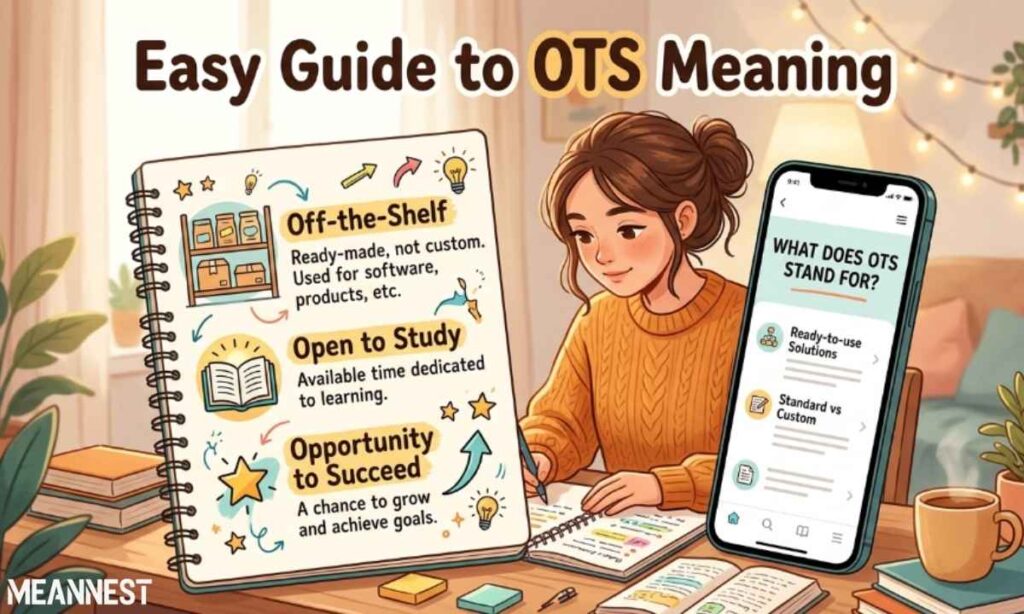 Easy guide to OTS meaning