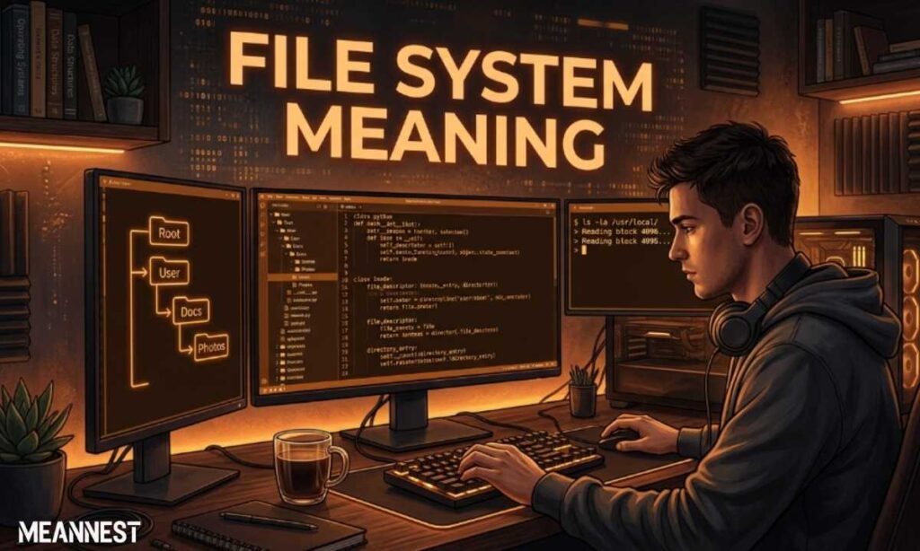File system meaning