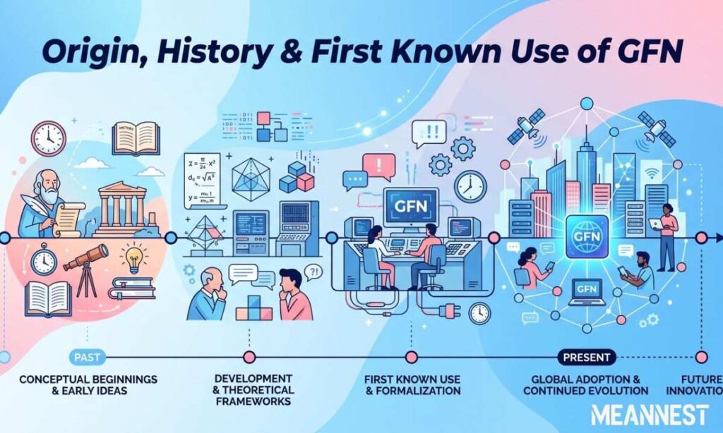 Origin, History & First Known Use of GFN