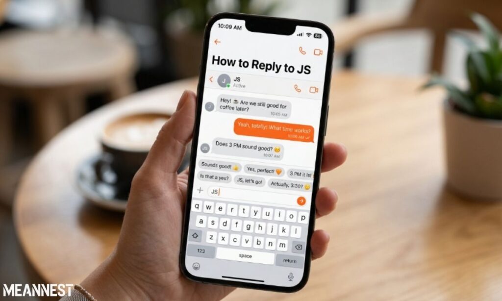 How to Reply When Someone Says JS