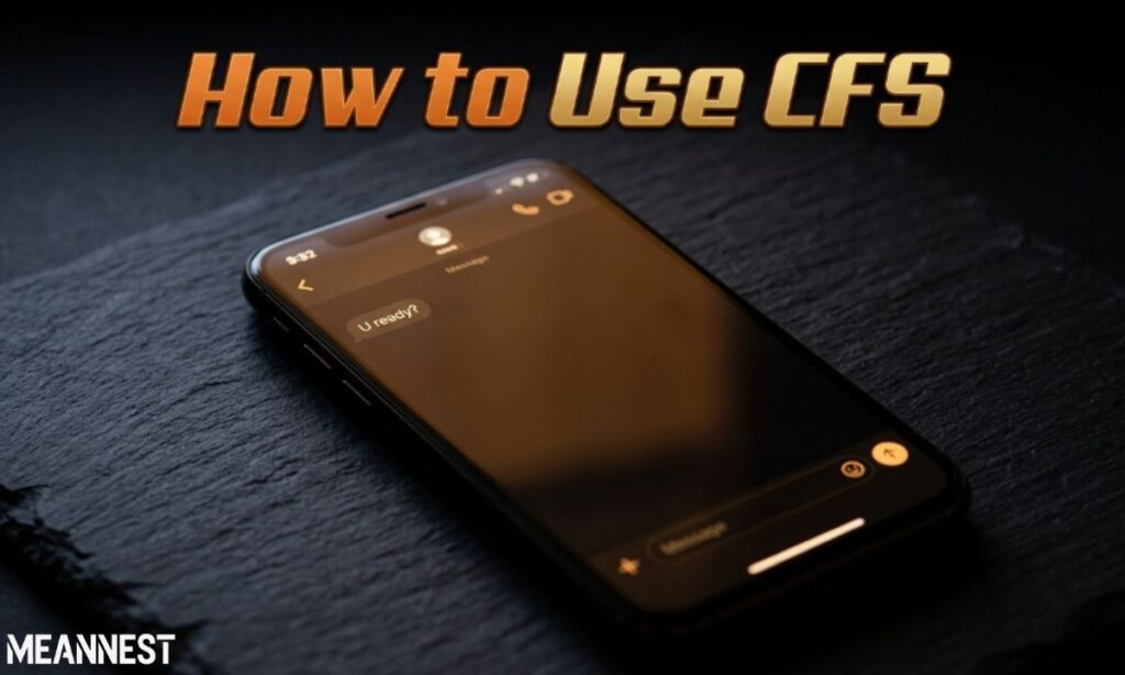 How to use CFS
