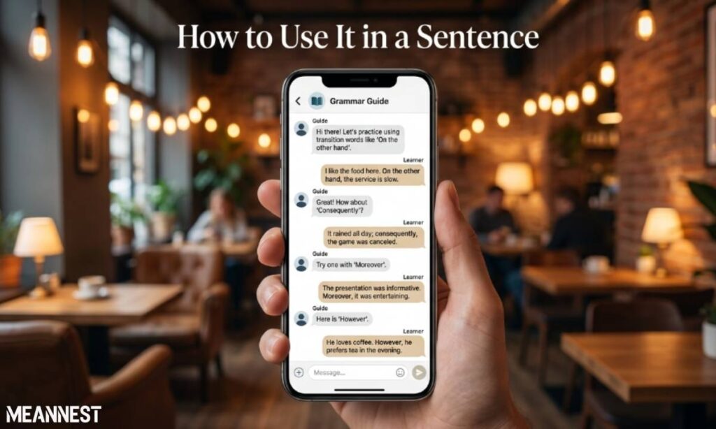 How to Use It in a Sentence