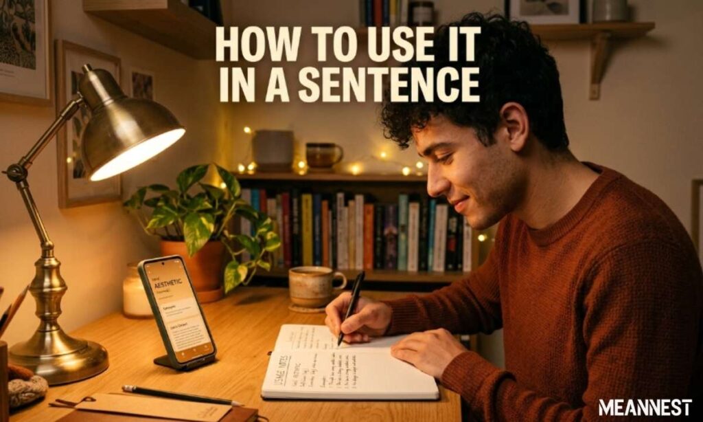 How to Use It in a Sentence