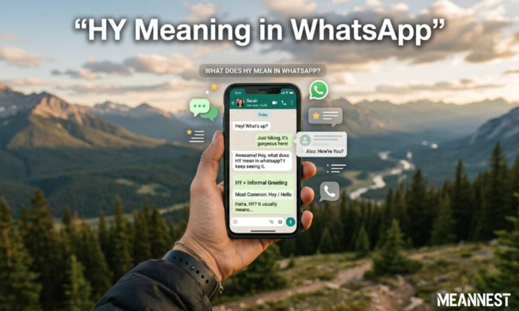 HY Meaning in WhatsApp