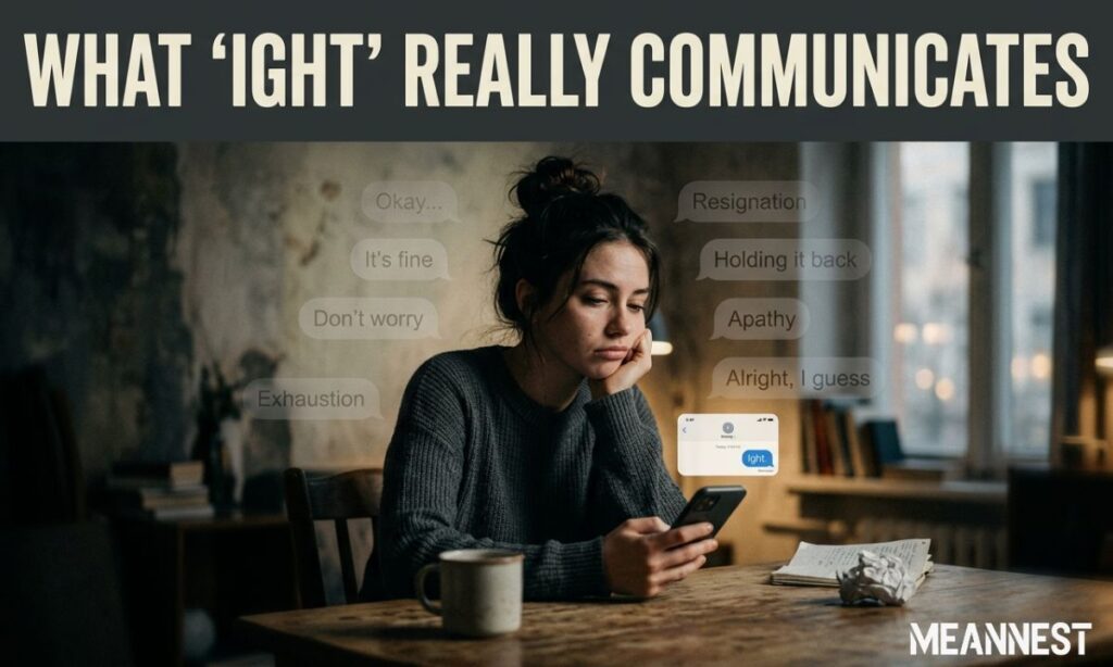 What “Ight” Really Communicates (Hidden Subtext)