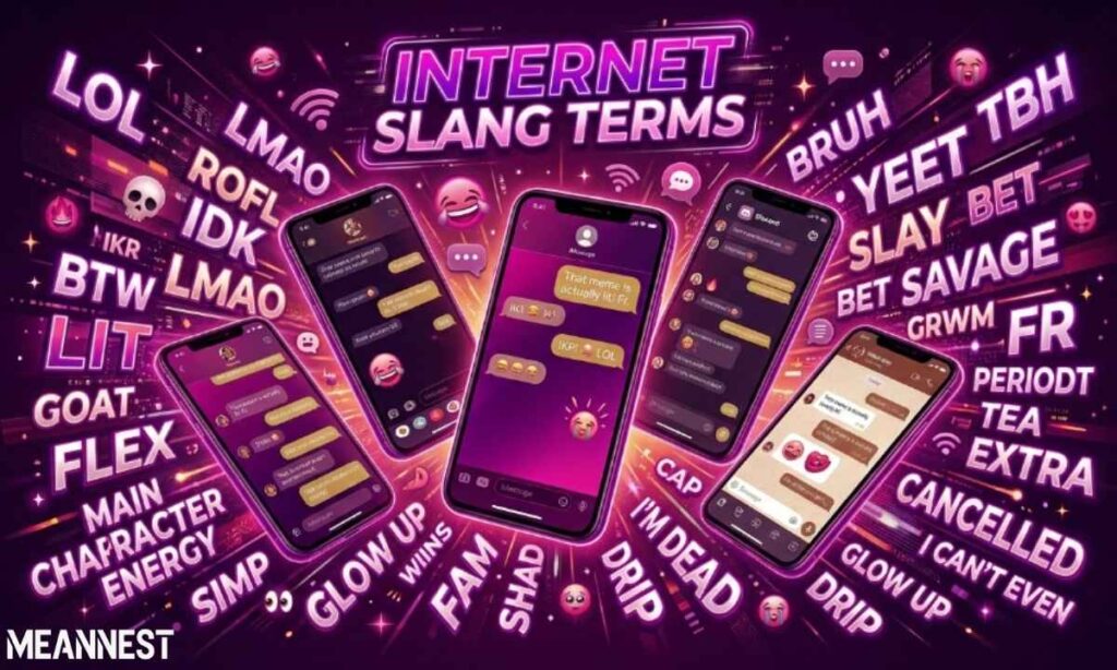 Internet slang terms