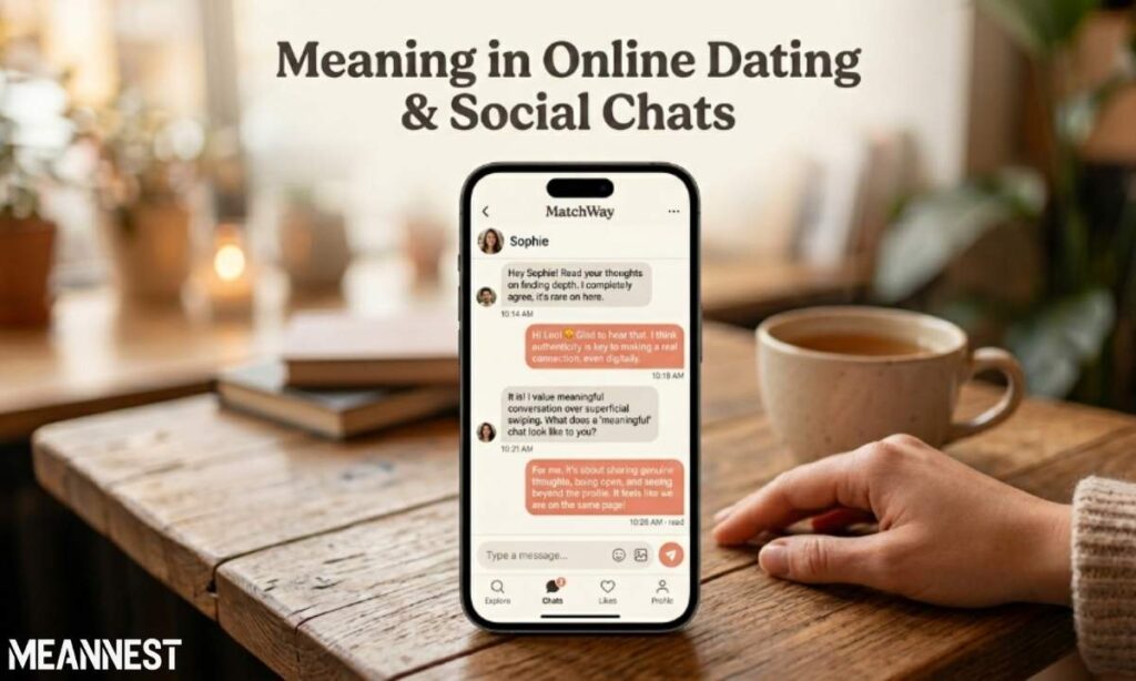 Meaning in Online Dating & Social Chats