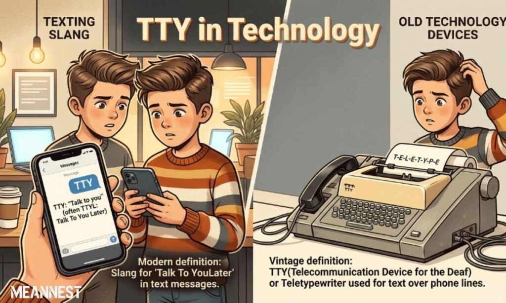 Not to Be Confused With: TTY in Technology
