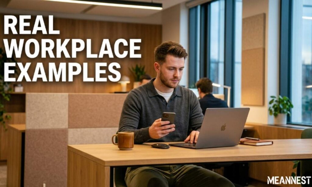 Real workplace examples