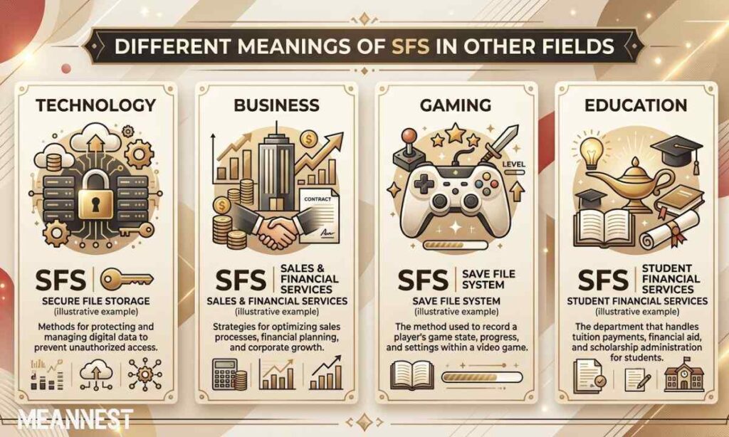 Different Meanings of SFS in Other Fields