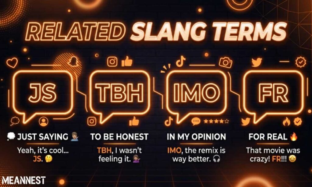 Similar Terms, Alternatives & Related Slang