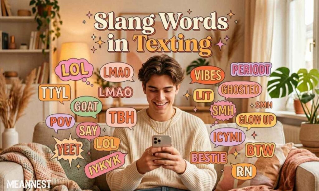 Slang words in texting