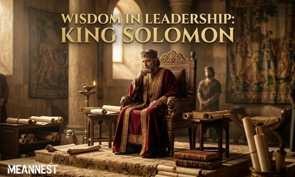 Wisdom in Leadership: King Solomon