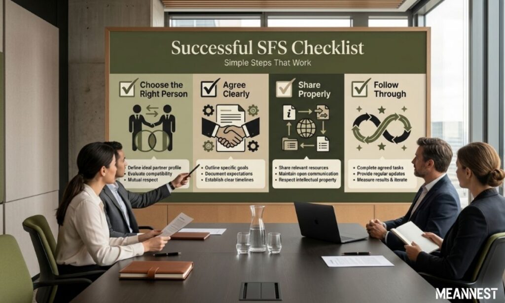 summary-checklist-for-a-successful-sfs-exchange