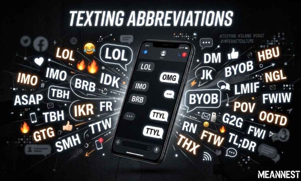Texting abbreviations