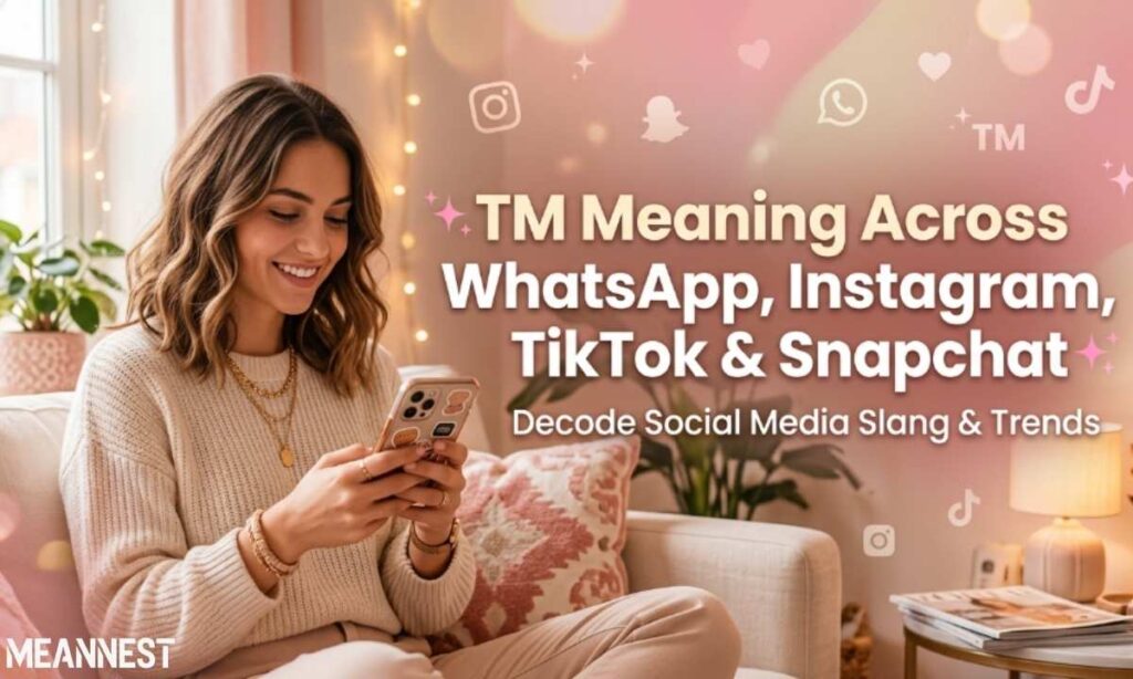 TM Meaning Across WhatsApp, Instagram, TikTok & Snapchat