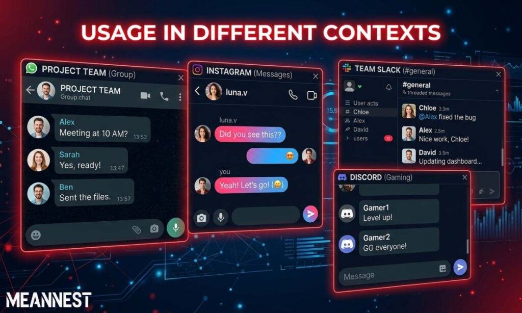 Usage in Different Contexts